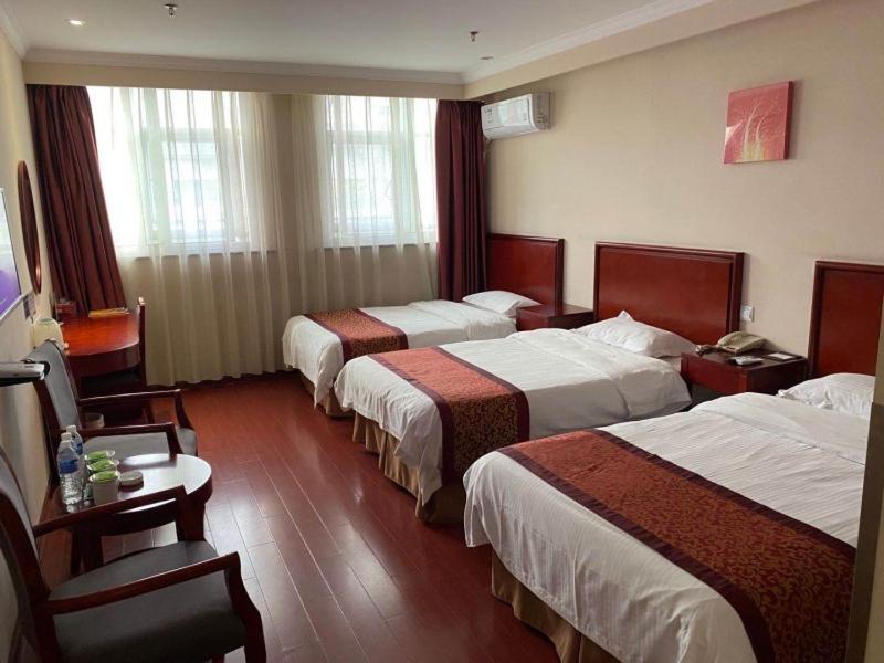 Greentree Inn Jiangsu Yancheng Dongtai Honglan Road Pedestrian Street Express Hotel ภายนอก รูปภาพ