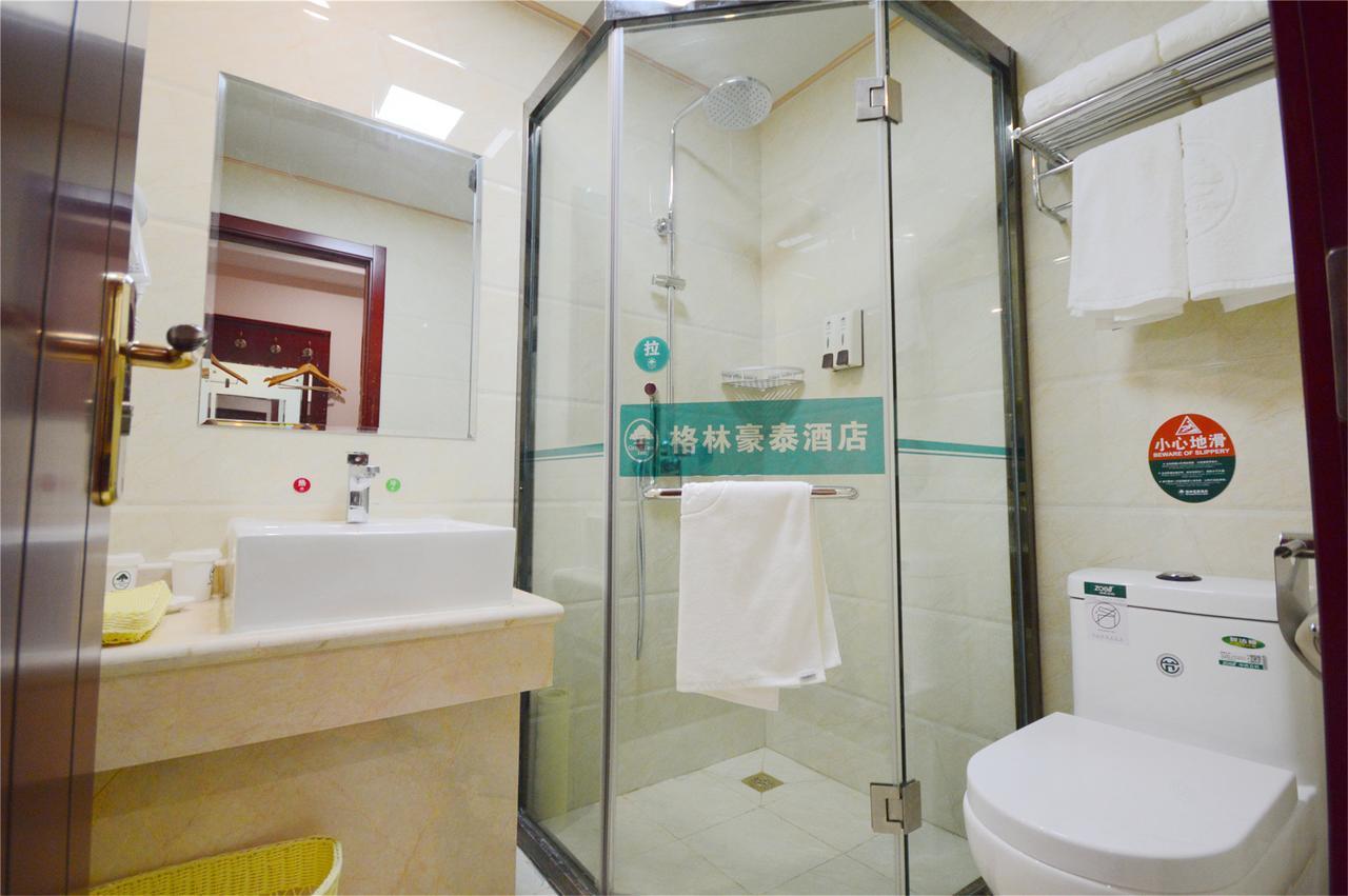 Greentree Inn Jiangsu Yancheng Dongtai Honglan Road Pedestrian Street Express Hotel ภายนอก รูปภาพ