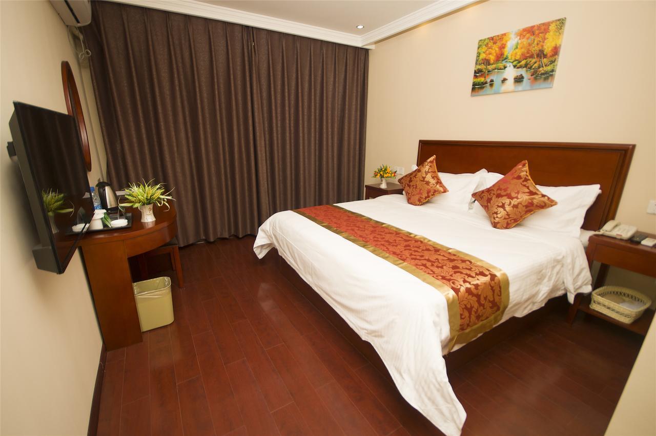 Greentree Inn Jiangsu Yancheng Dongtai Honglan Road Pedestrian Street Express Hotel ภายนอก รูปภาพ